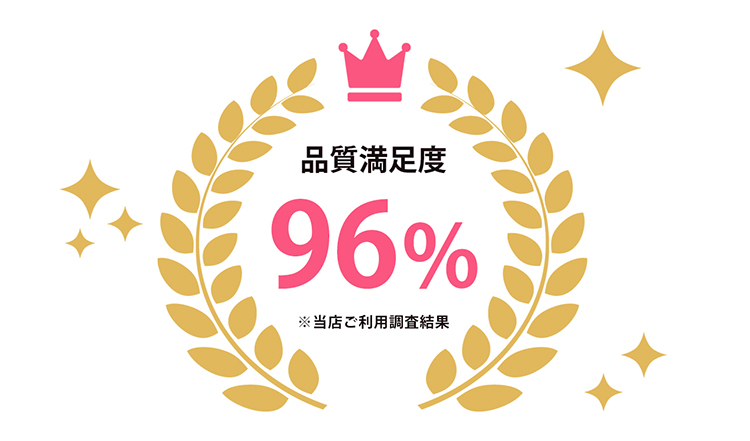 ”ハレの日に自信が持てる高品質”